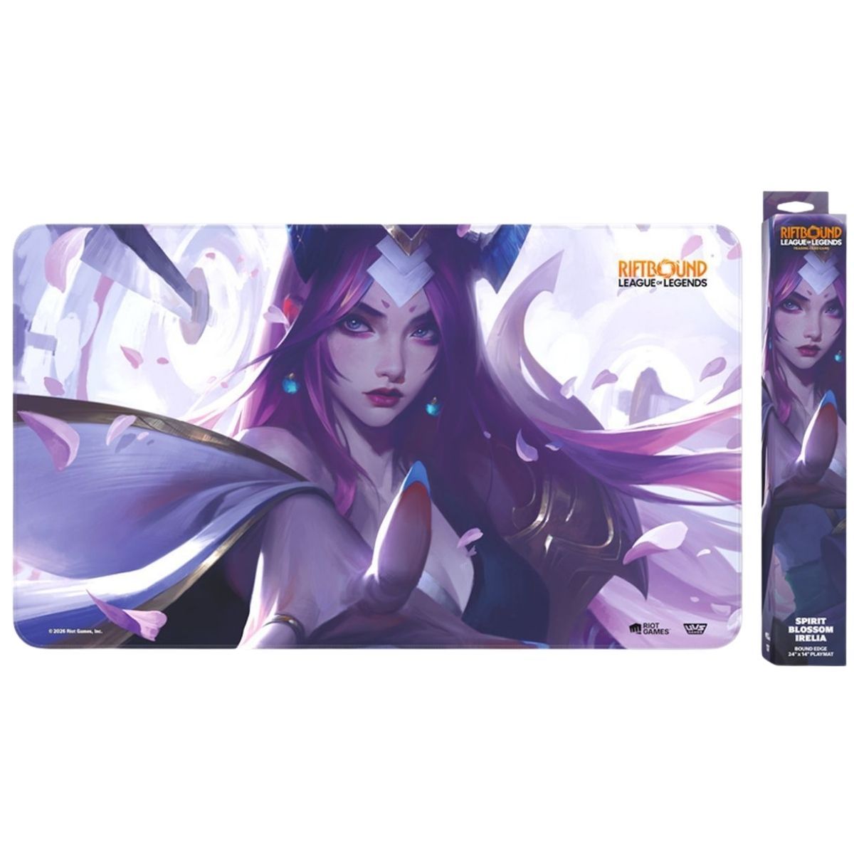 Tapis de Jeu - Set 2 Spiritforged - Spirit Blossom Irelia - Playmat - Riftbound : LoL TCG