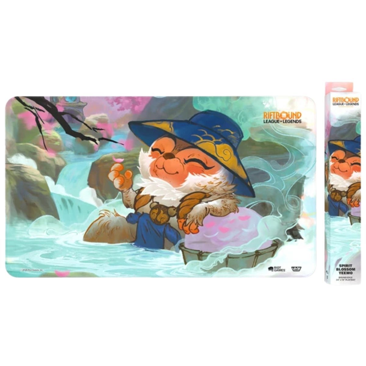 Tapis de Jeu - Set 2 Spiritforged - Spirit Blossom Teemo - Playmat - Riftbound : LoL TCG