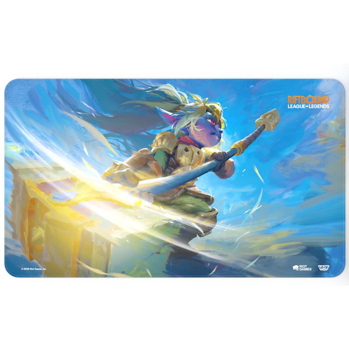 Item Tapis de Jeu - Set 3 Unleashed - Poppy Keeper of the Hammer - Playmat - Riftbound : LoL TCG
