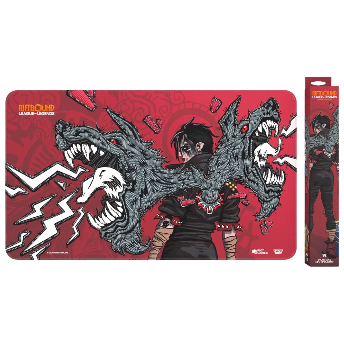 Tapis de Jeu - Set 3 Unleashed - Vi, Piltover Enforcer - Playmat - Riftbound : LoL TCG