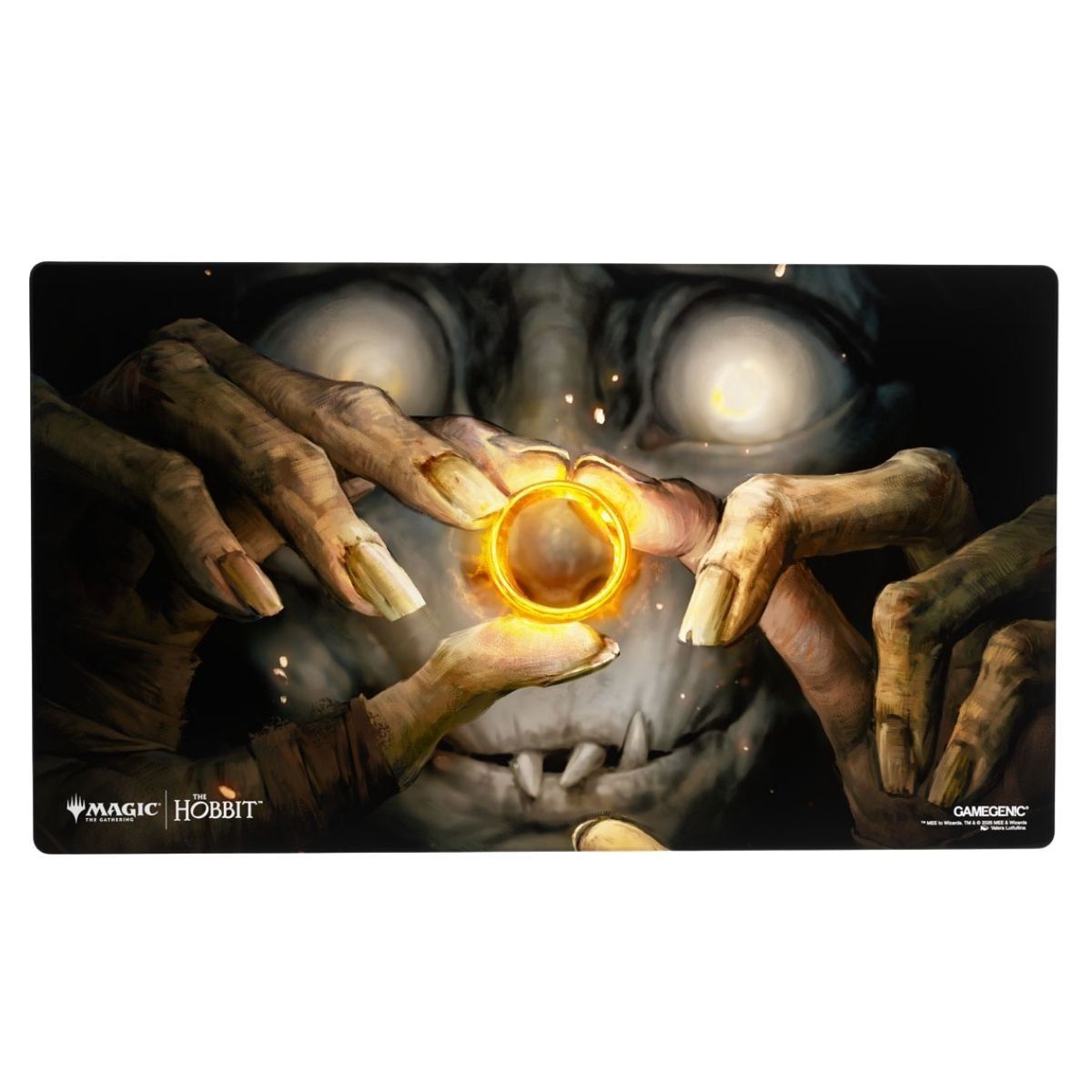 Tapis de Jeu Shiny 61x35 cm - Gamegenic - My Precious - MTG The Hobbit