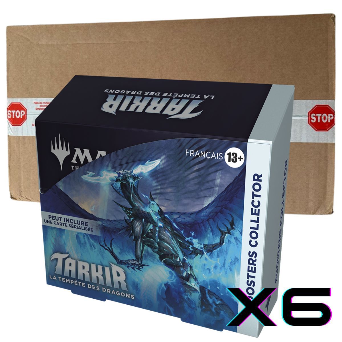 Item Tarkir : La Tempête Des Dragons - Case de 6 Displays Collector - Magic the Gathering - TDM