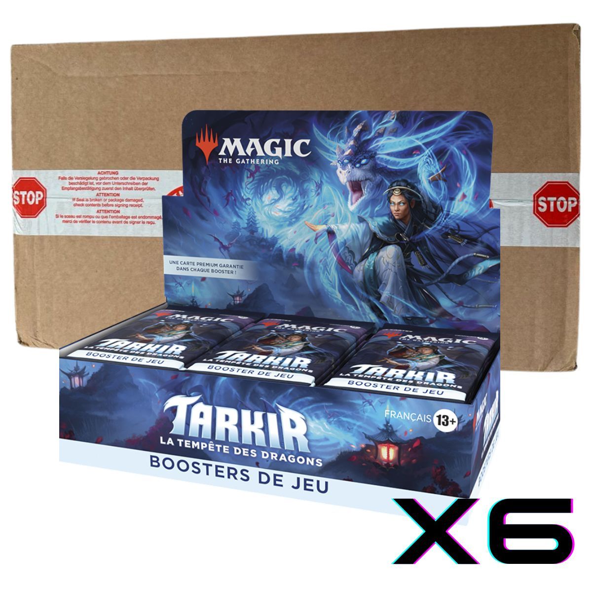 Item Tarkir : La Tempête Des Dragons - Case de 6 Displays - Magic the Gathering - TDM