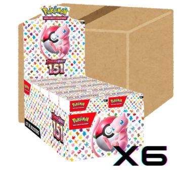 Item 151 - Master Case de 6 Display de 10 Bundles - Pokémon - FR - 151 [SV3.5][EV3.5]