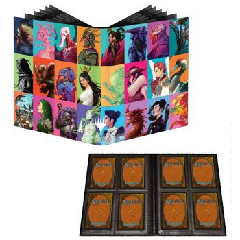 photo MTG Commander Masters Pop Collage 4-Pocket PRO-BINDER Classeur Portfolio