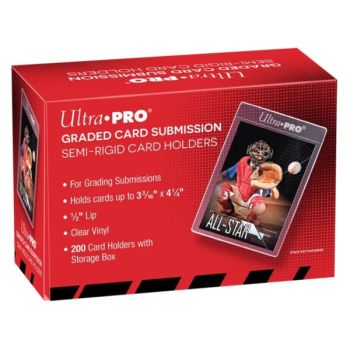 200 Pochettes Semi-Rigides - Ultra Pro - Transparent