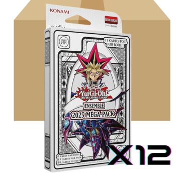 2025 Mega-Pack Bundle - Carton de 12 Bundles - FR - 1st Print - Yu-Gi-Oh!