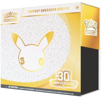 30e Anniversaire - Coffret Dresseur d'Élite ETB - Pokémon - FR