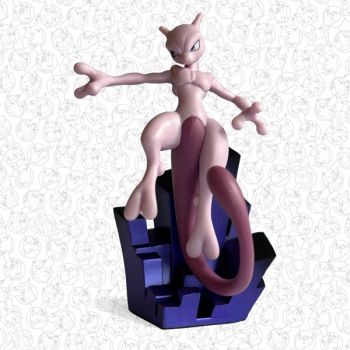 30e Anniversaire - Coffret Figurine Mewtwo - Pokémon - FR