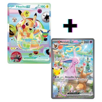 30e Anniversaire - Coffret Ultra-Premium Journée Mentali-ex - Pokémon - FR
