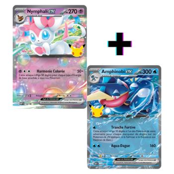 30e Anniversaire - Lot de 2 Pokébox - Pokémon - FR