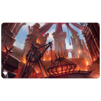 Tapis de Jeu - MTG Ravnica Remastered Cult of Rakdos Blood Crypt Standard Gaming Playmat