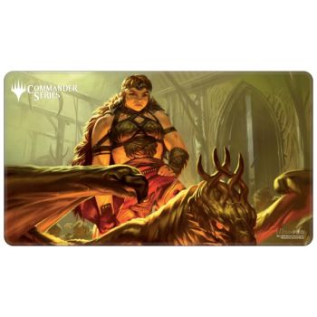 photo Tapis de Jeu - MTG Commander Series #1: Mono - Magda Stitched Standard Gaming Playmat