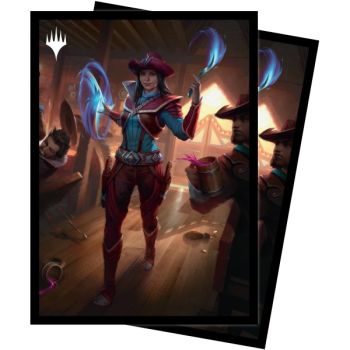 MTG Les hors-la-loi de Croisetonnerre Stella Lee, Wild Card Deck Protector Sleeves (100ct)
