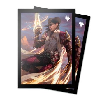 MTG Les hors-la-loi de Croisetonnerre 100ct Deck Protector Sleeves Key Art 3