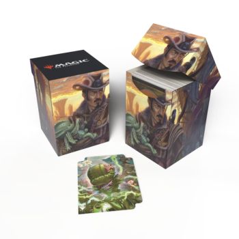 Deck Box 100+ MTG Les hors-la-loi de Croisetonnerre Yuma, Proud Protector