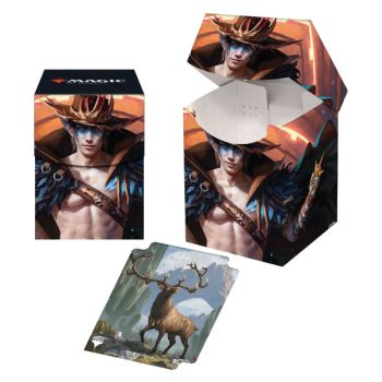 Deck Box 100+ MTG Les hors-la-loi de Croisetonnerre Key Art 4