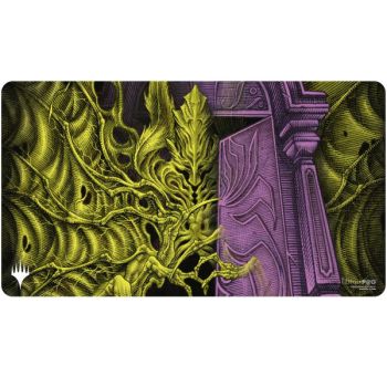 photo Tapis de Jeu - MTG Mornebrune Valgavoth, Terror Eater (Double Exposure Alt) Standard Gaming Playmat