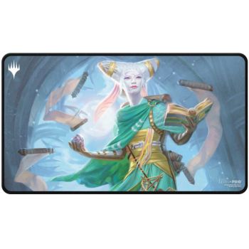 photo Tapis de Jeu - MTG Innistrad Remastered Tamiyo, Field Researcher Black Stitched Playmat