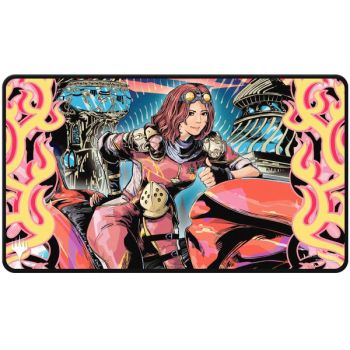 Tapis de Jeu - MTG Aetherdrift Chandra, Spark Hunter AR Enhanced Playmat