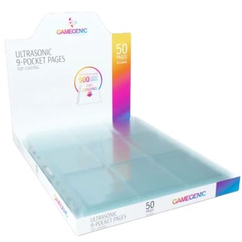 photo 50 Pages de Classeur - Gamegenic - 9 Pocket Ultrasonic Topload