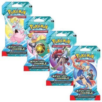 Artset [EV09] - Blister Boosters Aventures Ensemble - Pokémon Ecarlate et Violet - FR [SV9]