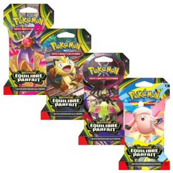 Artset [ME03] - Blister Boosters Equilibre Parfait - Pokémon - FR - Méga-Évolution [ME3]