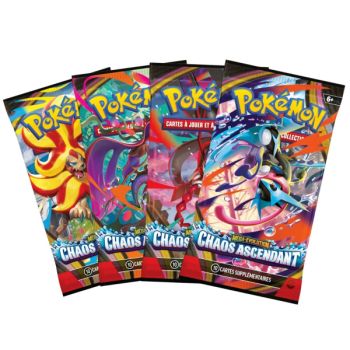 Artset [ME04] - Boosters Chaos Ascendant - Pokémon - FR - Les 4 Illustrations ME04 - [ME4]