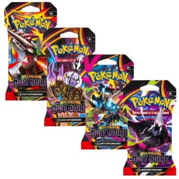 Artset [ME05] - Blister Boosters Nuit Noire - Pokémon - FR - Méga-Évolution [ME5]
