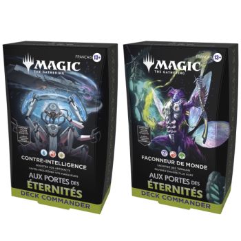 photo Aux Portes des Eternités - FR - Lot de 2 Decks Commander - Magic the Gathering - EOE
