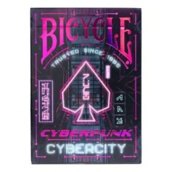 Bicycle - Carte de jeu Standard 56 pièces -  Cyberpunk Cyber City
