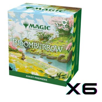Bloomburrow BLB - FR - 36 Boosters de Jeu + 6 Cartes Promo Bloomburrow (6 Kits d'Avant Première) - Magic the Gathering