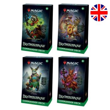 Bloomburrow - Lot de 4 Decks Commander - EN - Magic the Gathering - BLB