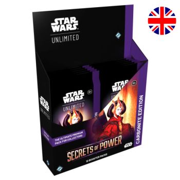 Boite de 12 Boosters Carbonite - Secrets du Pouvoir - Star Wars Unlimited - EN - SWU6