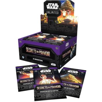 Boite de 24 Boosters - Secrets du Pouvoir - Star Wars Unlimited - FR - SWU6