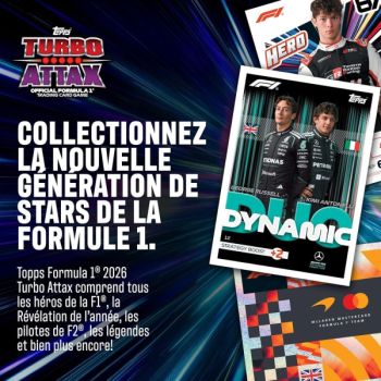 Booster F1 Turbo Attax 2026/27 - Topps - 12 cartes - EN