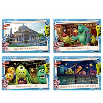 CardFun - Boîte de 10 Boosters - Disney Pixar : Monstres Academy - CH
