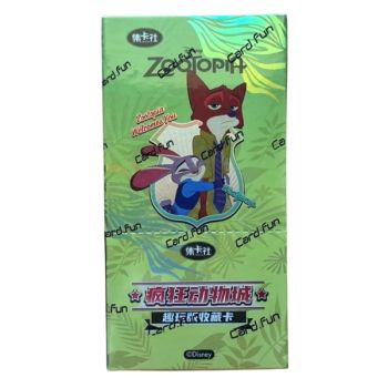 CardFun - Boîte de 10 Boosters - Disney : Zootopie Fun Edition - CH