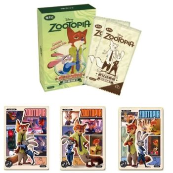 CardFun - Boîte de 10 Boosters - Disney : Zootopie Fun Edition - CH
