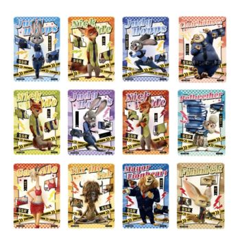 CardFun - Boîte de 10 Boosters - Disney : Zootopie Fun Edition - CH