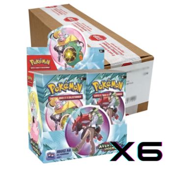 Item Case de 6 Display Aventures Ensemble  - Carton de 6 Boites de Boosters - FR - [SV9][EV09] - Pokémon