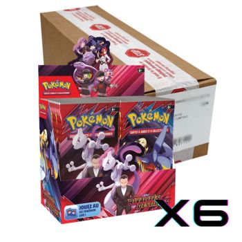 Item Case de 6 Display Rivalités Destinées  - Carton de 6 Boites de Boosters - FR - [SV10][EV10] - Pokémon