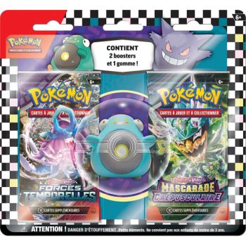 Item Coffret - Blister Gomme Rentrée des Classes Ampibidou - FR - Pokémon
