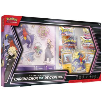 photo Coffret Collection Premium - Carchacrok-Ex de Cynthia - FR - Pokémon