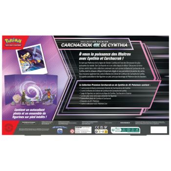 Coffret Collection Premium - Carchacrok-Ex de Cynthia - FR - Pokémon