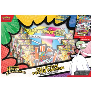 Coffret - Méga-Gardevoir - Premium Collection Poster - Héros Transcendants - FR - Pokémon [ME2.5]