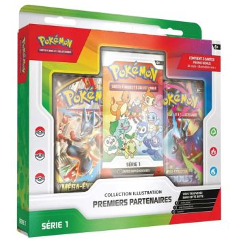 Coffret - Premiers Partenaires - Collection Illustration - Série 1 - FR - Pokémon [ME01] [ME02]