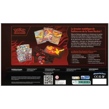 Coffret Ultra Premium - Sulfura-ex de la Team Rocket - Pokémon - FR