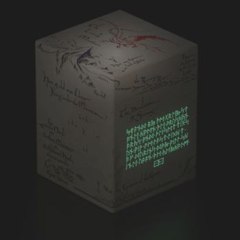 Deck Box Boulder 100+ - Ultimate Guard - Thrór's Map Glow in the Dark - MTG The Hobbit