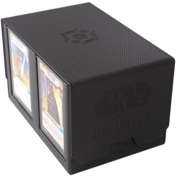 Deck Box - Gamegenic - Star Wars Unlimited - Double Deck Pod Black